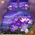 3D Bedding Sets edredon edredon capa cabido linho cama lençol fronha original flor impressão visual 4 pcs flor